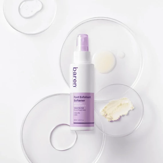 BAREN Callus Remover Peeling Foot Spray – Bőrkérgesedés Elleni Lábspray 100ml