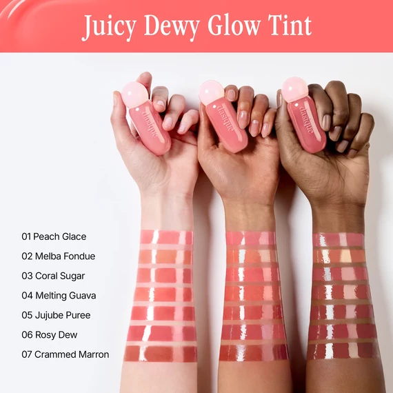 Dasique Juicy Dewy Glow Tint – #01 Peach Glace – Tint do Ust 5.5g