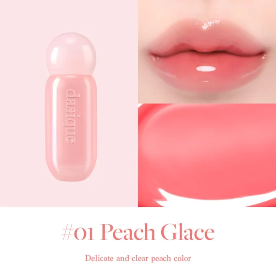 Dasique Juicy Dewy Glow Tint – #01 Peach Glace – Tint do Ust 5.5g