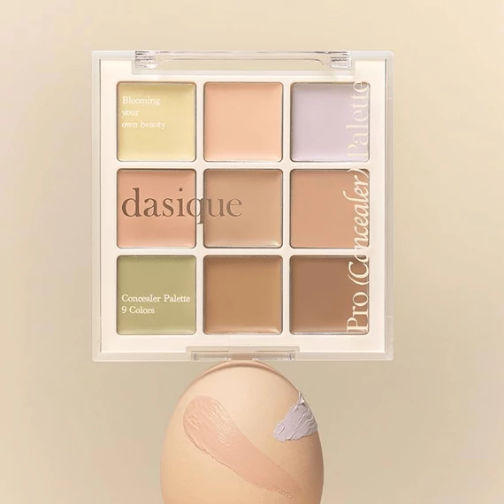 Dasique Pro Concealer Palette – #02 Medium Cover – Korrektor Paletta 9g