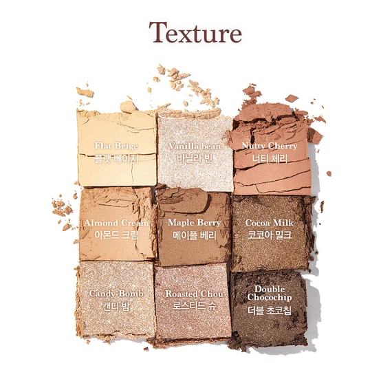 Dasique Shadow Palette – #01 Sugar Brownie – Szemhéjpúder Paletta 8g