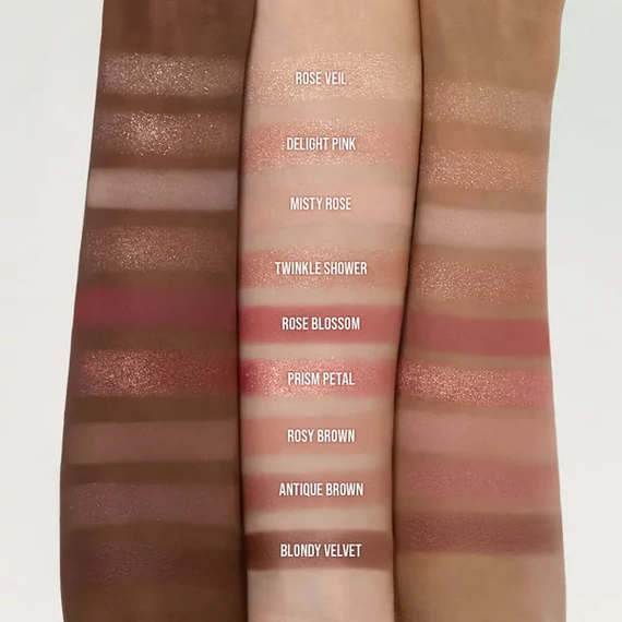 Dasique Shadow Palette – #02 Rose Petal – Szemhéjpúder Paletta 8g