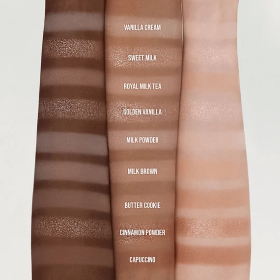Dasique Shadow Palette – #07 Milk Latte – Szemhéjpúder Paletta 8g