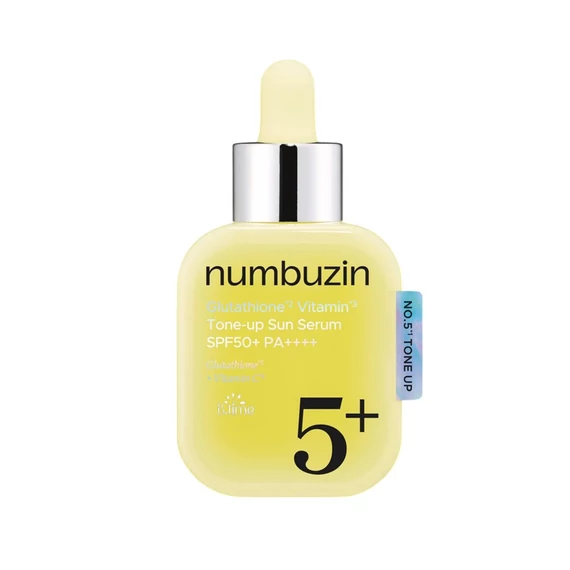 Numbuzin No.5+ Glutathione Vitamin Tone-up Sun Serum SPF50+ PA++++