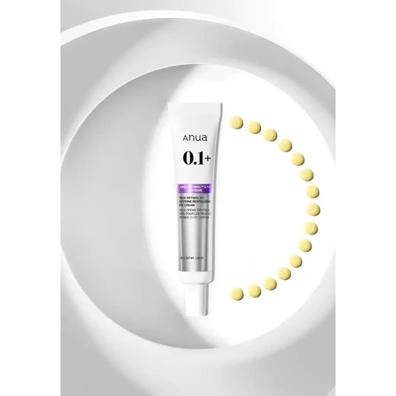 Anua Retinol 0.1 Caffeine Revitalizing Eye Cream – Revitalizirajuća Krema za Područje Oko Očiju 30g