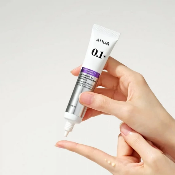 Anua Retinol 0.1 Caffeine Revitalizing Eye Cream – Revitalizirajuća Krema za Područje Oko Očiju 30g