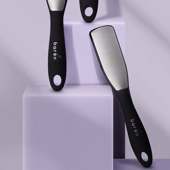 BAREN Callus Remover Magic Stainless Pro Double Sided Foot File – Kétoldalas Sarokreszelő