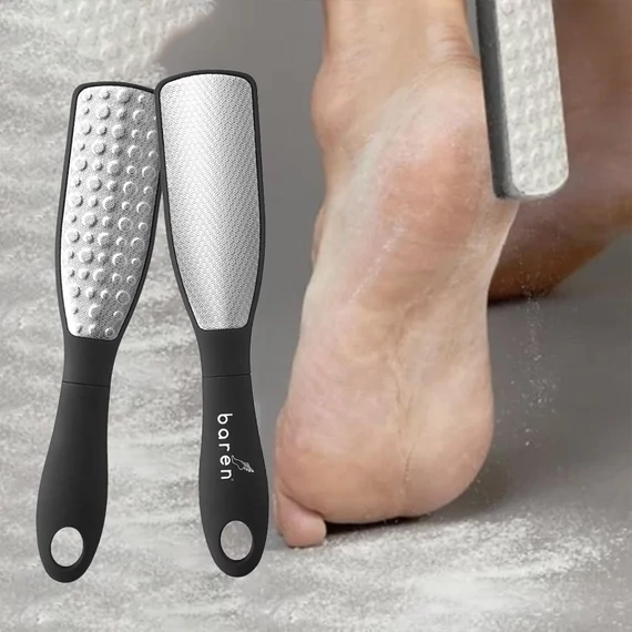BAREN Callus Remover Magic Stainless Pro Double Sided Foot File – Kétoldalas Sarokreszelő