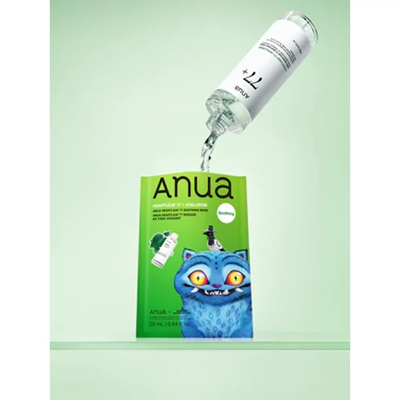 Anua K-Pop Demon Hunters Heartleaf 77 Soothing Mask – Beruhigende Tuchmaske 1Stk./25ml