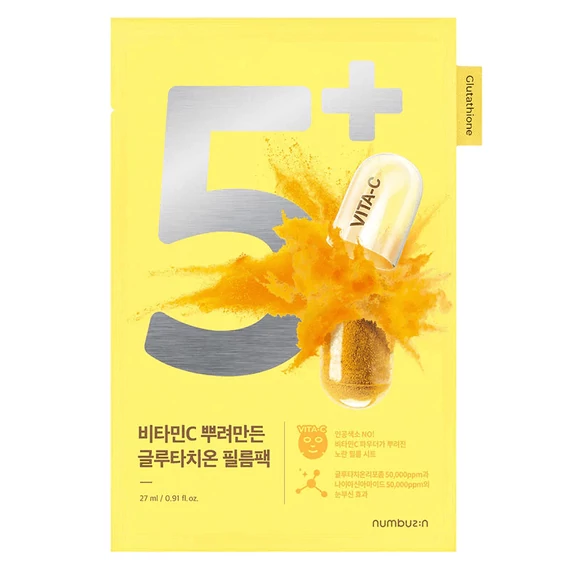 Numbuzin No.5+ Glutathione Vitamin Concentrated Mask