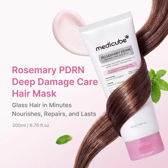 Medicube Rosemary PDRN Damage Care Hair Mask – Regenerierende Haarmaske 200ml