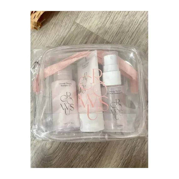 GROWUS Damage Therapy Travel Kit – Regenerujący Zestaw Podróżny do Włosów