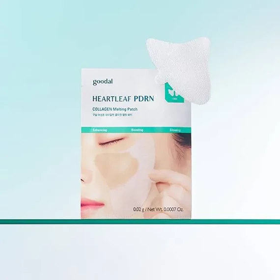 Goodal Heartleaf PDRN Collagen Melting Patch – Regeneráló Tapasz 4db