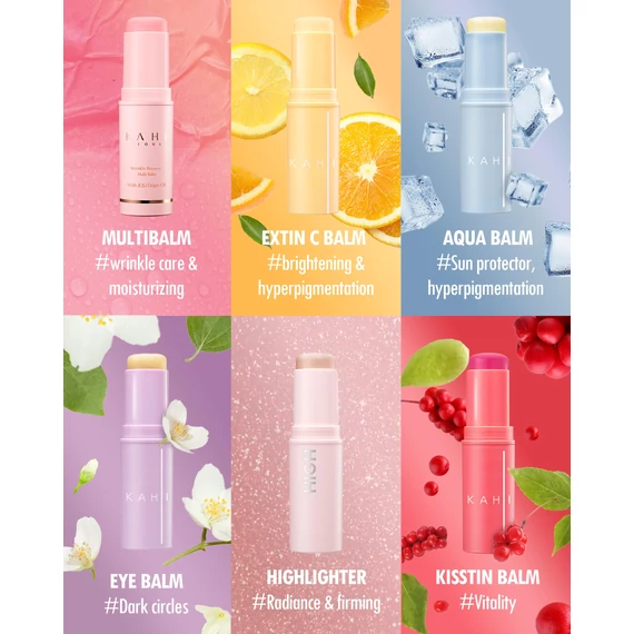 KAHI Kisstin Balm Pink – Színezett Ajakbalzsam 9g
