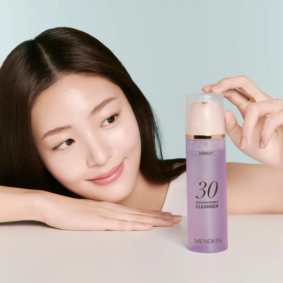MENOKIN 30 Seconds Bubble Cleanser – Perfect – Habzó Arctisztító 150ml
