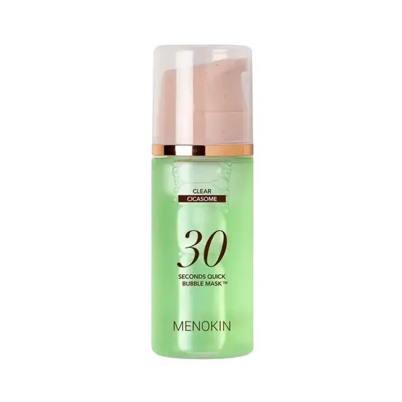 MENOKIN 30 Seconds Quick Bubble Mask – Clear