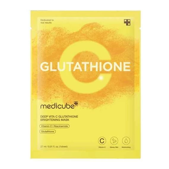 Medicube Deep Vita C Glutathione Brightening Mask