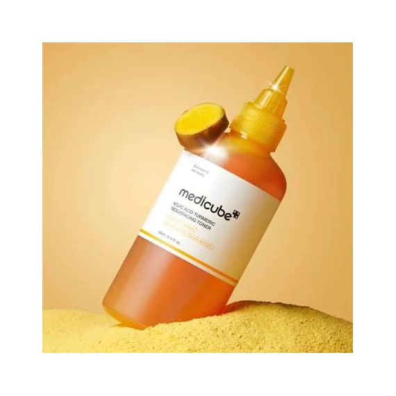 Medicube Kojic Acid Turmeric Resurfacing Toner – Exfoliační Tonikum 250ml