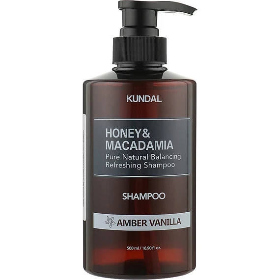Kundal Honey &amp; Macadamia Nature Shampoo – Amber Vanilla