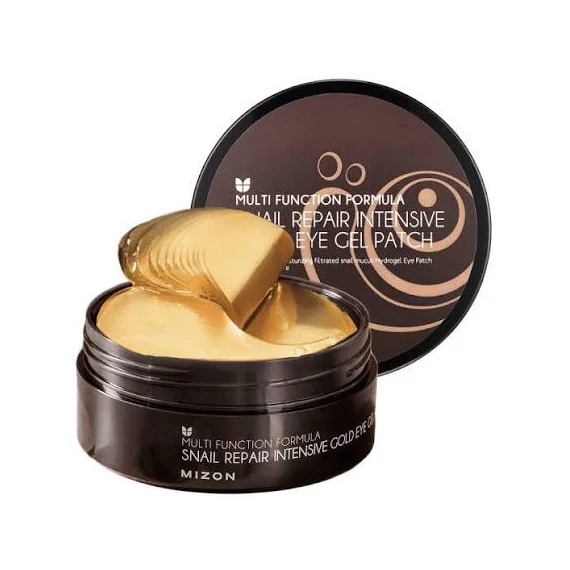 Mizon Snail Repair Intensive Gold Eye Gel Patch – Regenerujące Hydrożelowe Płatki pod Oczy 60szt./90g