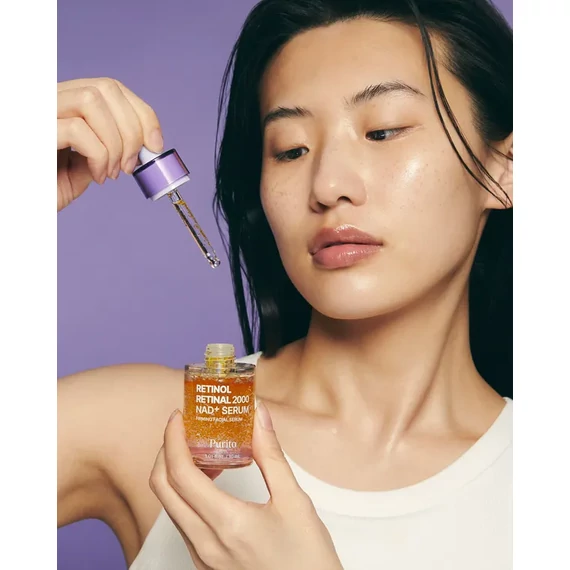 Purito Seoul Retinol Retinal 2000 NAD+ Serum – Bőrmegújító Szérum 30ml