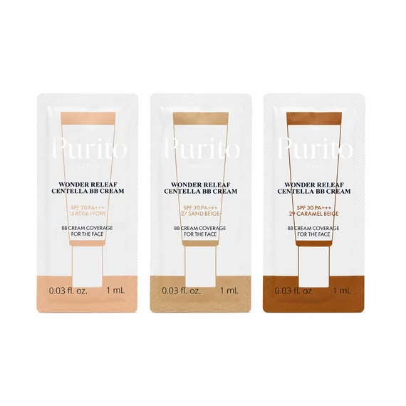 Purito Seoul Wonder Releaf Centella BB Cream #15 #27 #29 (sample)
