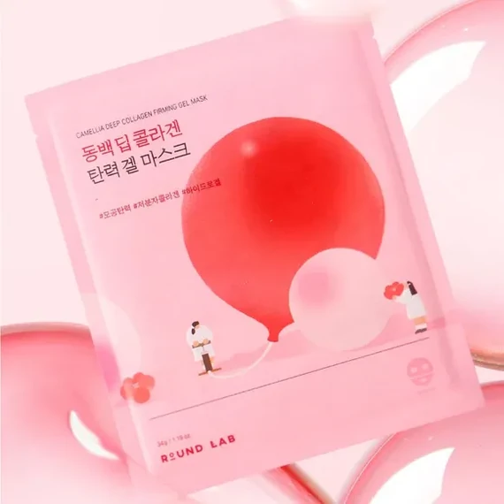 Round Lab Camellia Deep Collagen Firming Gel Mask – Ujędrniająca Kolagenowa Maska Żelowa 1szt./34ml