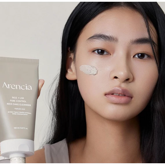 Arencia Rice + LHA Pore Control Rice Cake Cleanser – Produkt do Oczyszczania Porów 150g