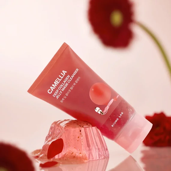Round Lab Camellia Deep Collagen Jelly Mask Cleanser – Kolagenski Gel za Čišćenje 150ml