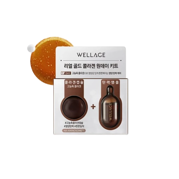 Wellage Real Gold Collagen One Day Kit 