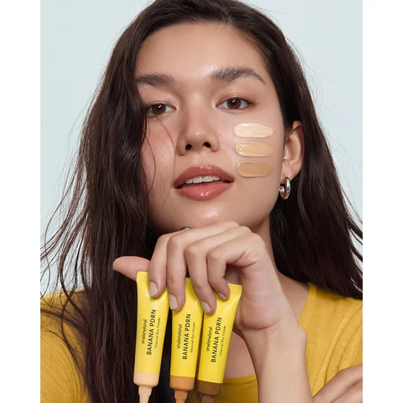 SHAISHAISHAI Banana PDRN Conceal Eye Cream – Caramel – Koloryzujący Krem pod Oczy 15g