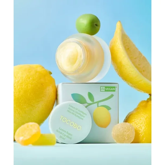 Tocobo Lemon Sugar Scrub Lip Mask – Peeling a Maska na Pery 20ml