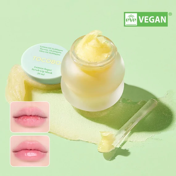 Tocobo Lemon Sugar Scrub Lip Mask – Peeling a Maska na Pery 20ml