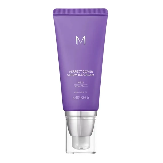 Missha M Perfect Cover Serum BB Cream – #21 Light Beige