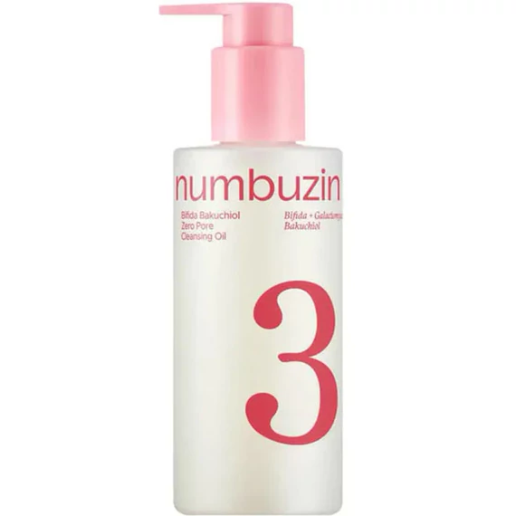 Numbuzin No.3 Bifida Bakuchiol Zero Pore Cleansing Oil