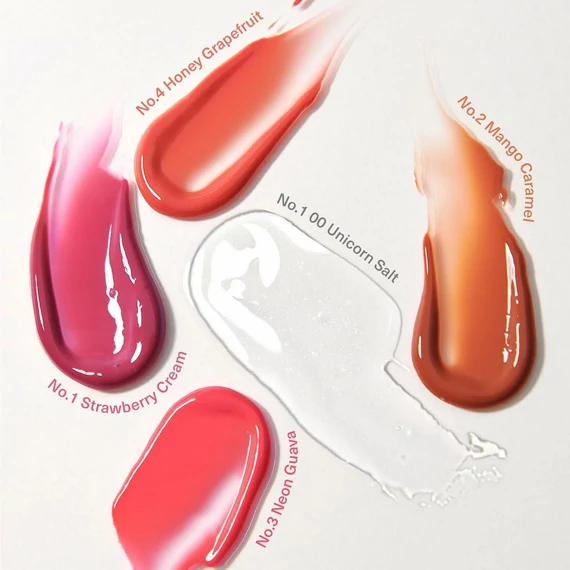 Unleashia Sisua Popcorn Syrup Lip Plumper - No.100 Unicorn Salt - Luciu de buze hidratant 3,8g