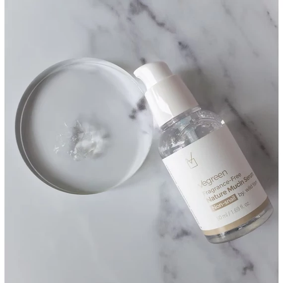 Vegreen Fragrance-Free Nature Mucin Serum – Arcfiatalító Szérum 50ml