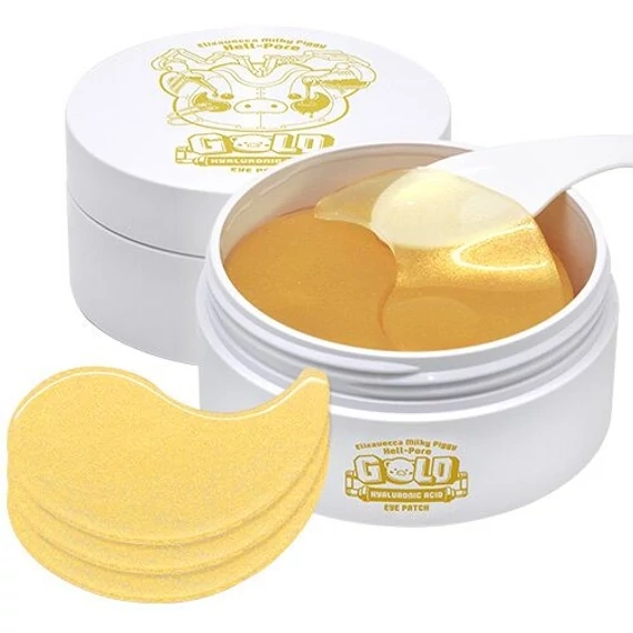 Elizavecca Hell-Pore Gold Hyaluronic Acid Eye Patch - Hydrogel-Augenpads mit Hyaluronsäure 60Stk