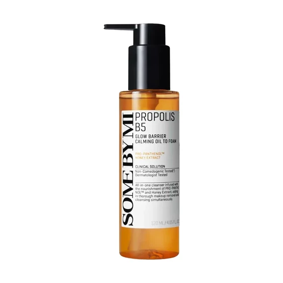 Some By Mi Propolis B5 Glow Barrier Calming Oil To Foam