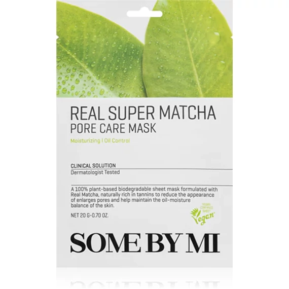 Some By Mi Real Super Matcha Pore Care Mask