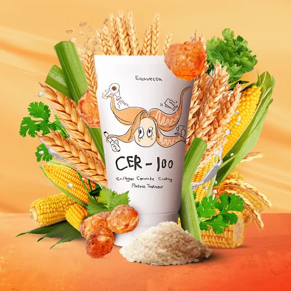 Elizavecca Collagen Ceramide Coating Protein Treatment - Kolagenska Maska Za Lase 100ml