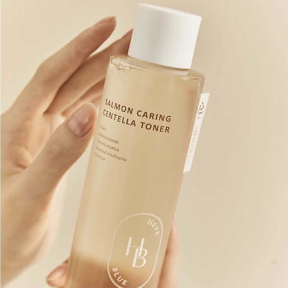 HEVEBLUE Salmon Caring Centella Toner – Tonik Revitalizujący Do Twarzy 200ml