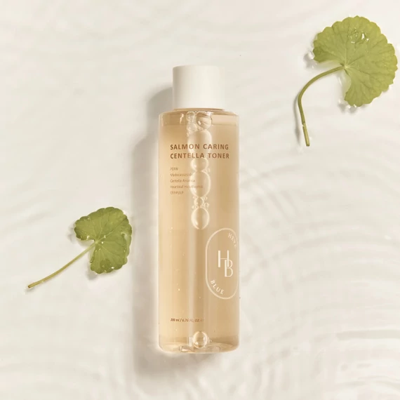 HEVEBLUE Salmon Caring Centella Toner – Tonik Revitalizujący Do Twarzy 200ml