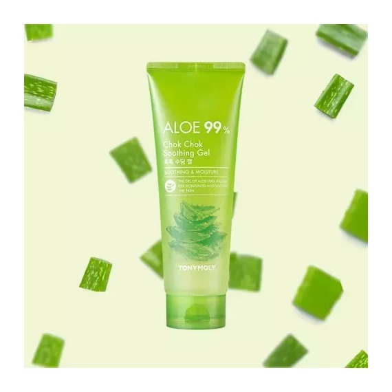 TonyMoly Aloe 99% Chok Chok Soothing Gel – Kojący Żel Z Aloesem 250ml