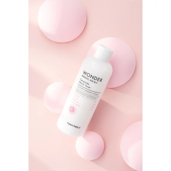 TonyMoly Wonder Ceramide Mocchi Toner – Nawilżający Tonik Do Twarzy Z Ceramidami 500ml