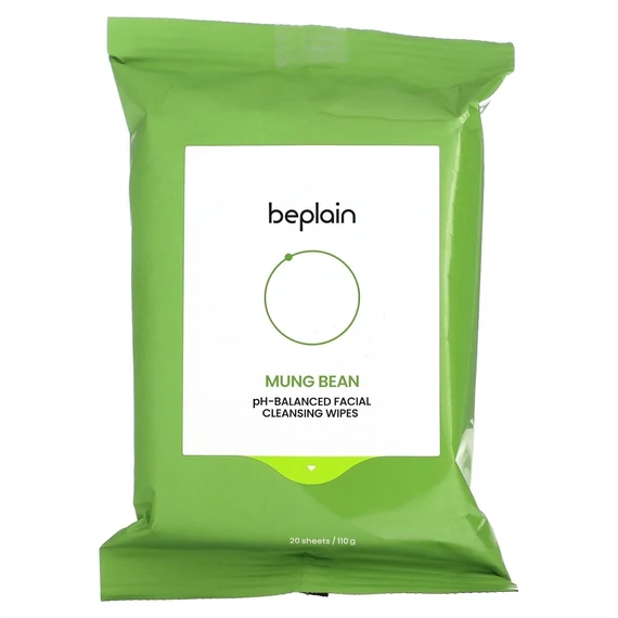 Beplain Mung Bean pH-Balanced Facial Cleansing Wipes