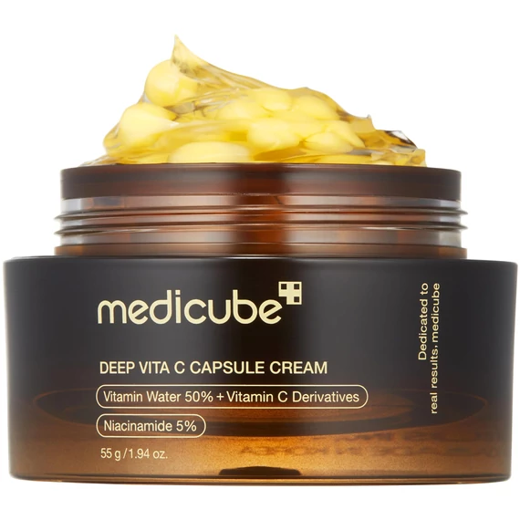 Medicube Deep Vita C Capsule Cream - Posvetljevalna Kapsulna Krema Z Vitaminom C 55g