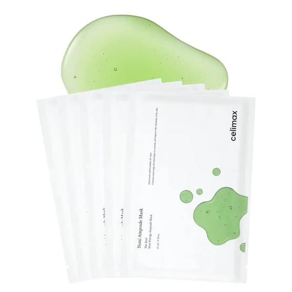 Celimax The Real Noni Energy Ampoule Mask - Mască Textilă Cu Extract De Fructe Noni 1buc/25ml