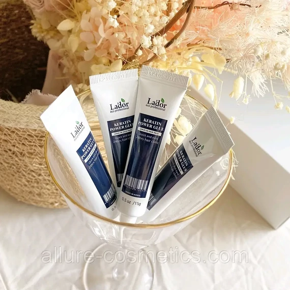 Lador Keratin Power Glue - Ser Adeziv Pentru Vârfuri Despicate 15ml