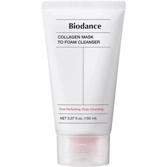 Biodance Collagen Mask to Foam Cleanser 